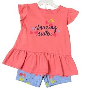 Carter’s | Amazing Sister Two Piece Shorts and Top Set